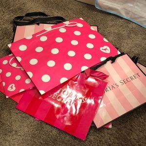 Victoria secret gift bags